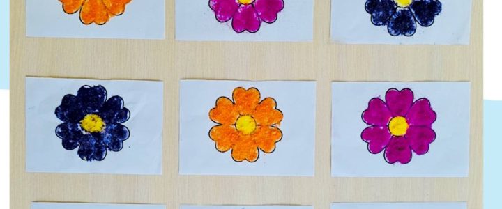 Рисование солью «Летние цветы» 💐