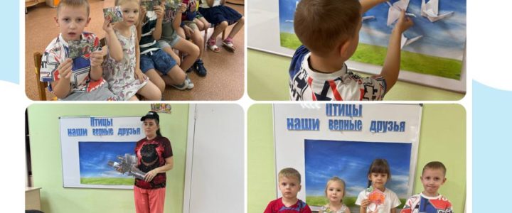 Открытое занятие по лексической теме «Птицы»🪺🐦